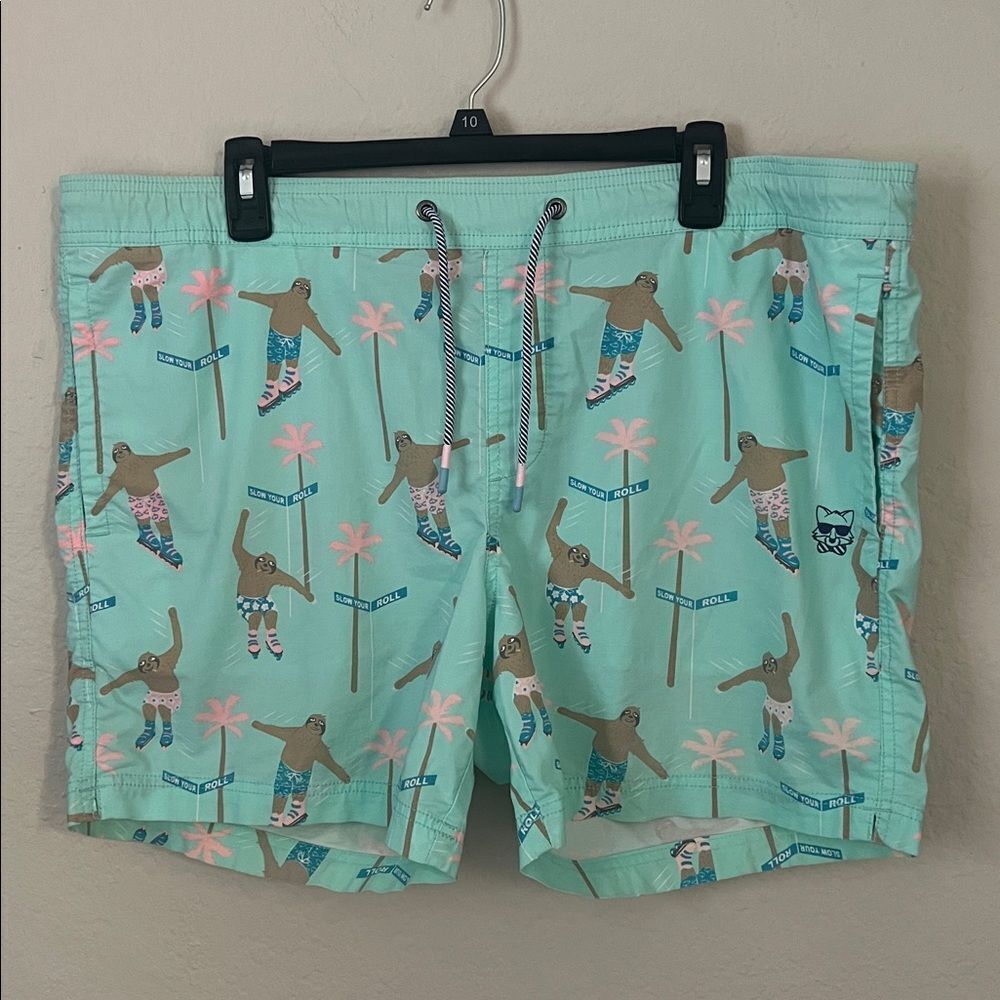 Party Pants Mint Board Shorts in Size L